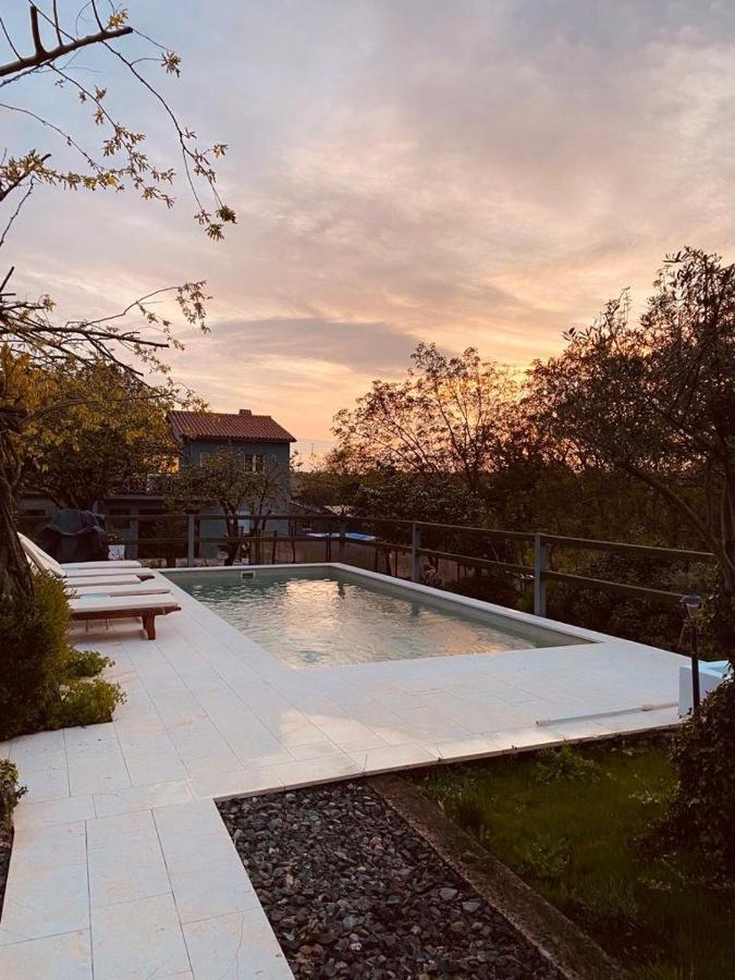 Wellness House Oliva With Heated Salt Water Pool, Sauna & Jakuzzi Labin  Luaran gambar